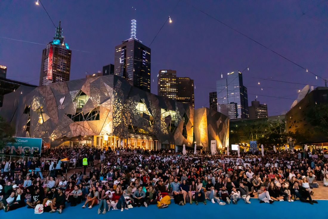 Melbourne — aerial view